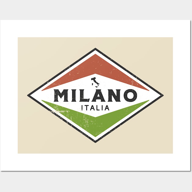 Vintage Milano Italia Wall Art by dk08